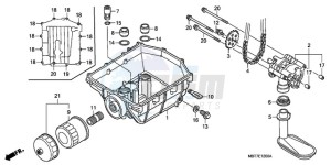 XL1000VA9 Europe Direct - (ED / ABS) drawing OIL PUMP