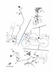 MT-10 MTN1000 (B67X) drawing ELECTRICAL 3