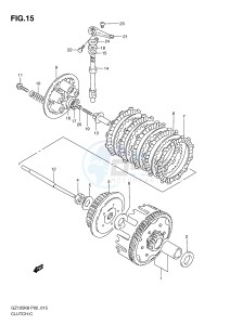 GZ125 (P02) drawing CLUTCH