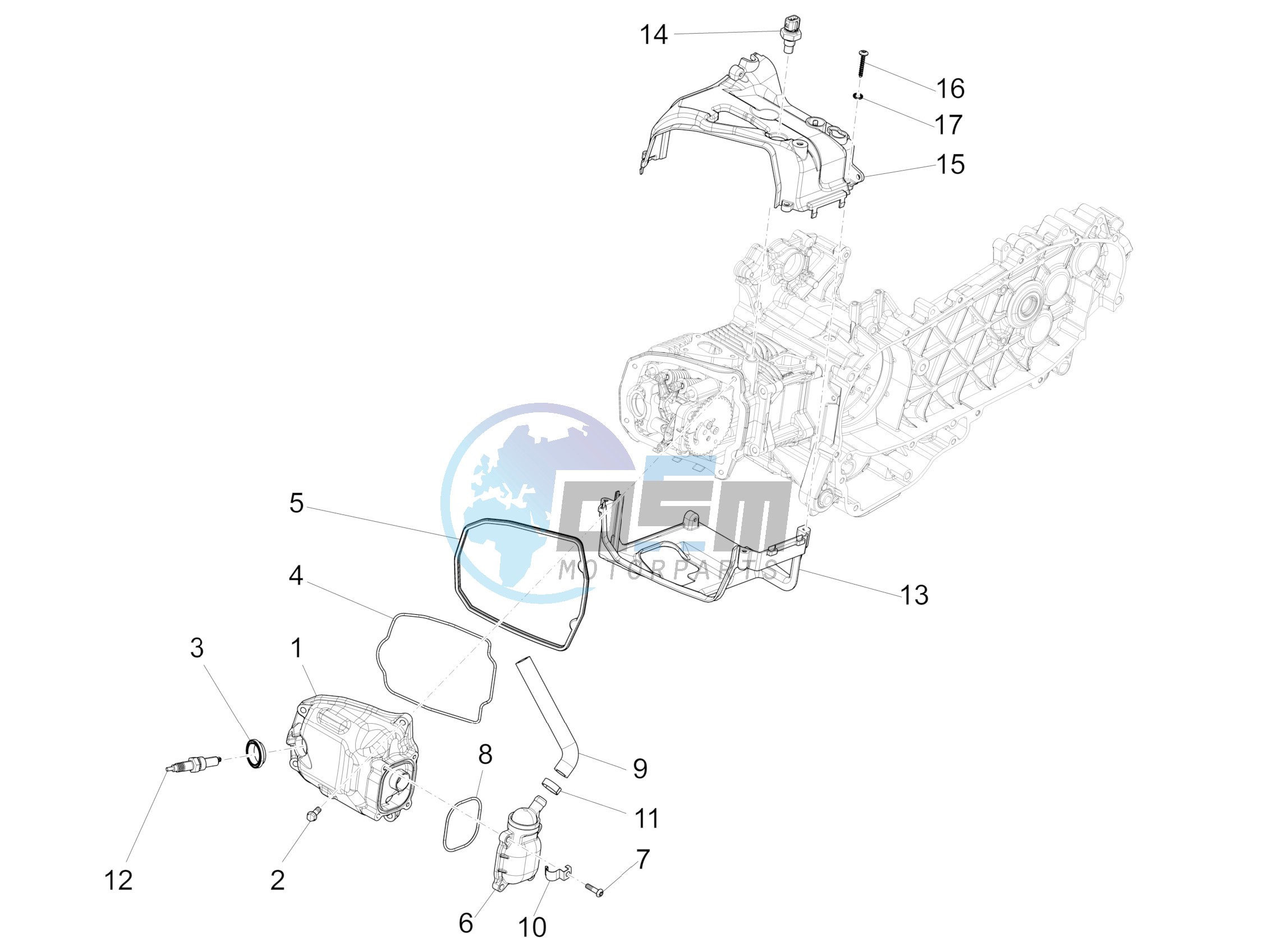 Cylinder head cover