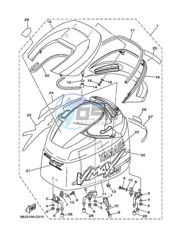 TOP-COWLING