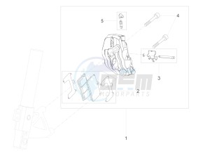 RS 125 RS REPLICA 4T E4 ABS (EMEA) drawing Front brake caliper