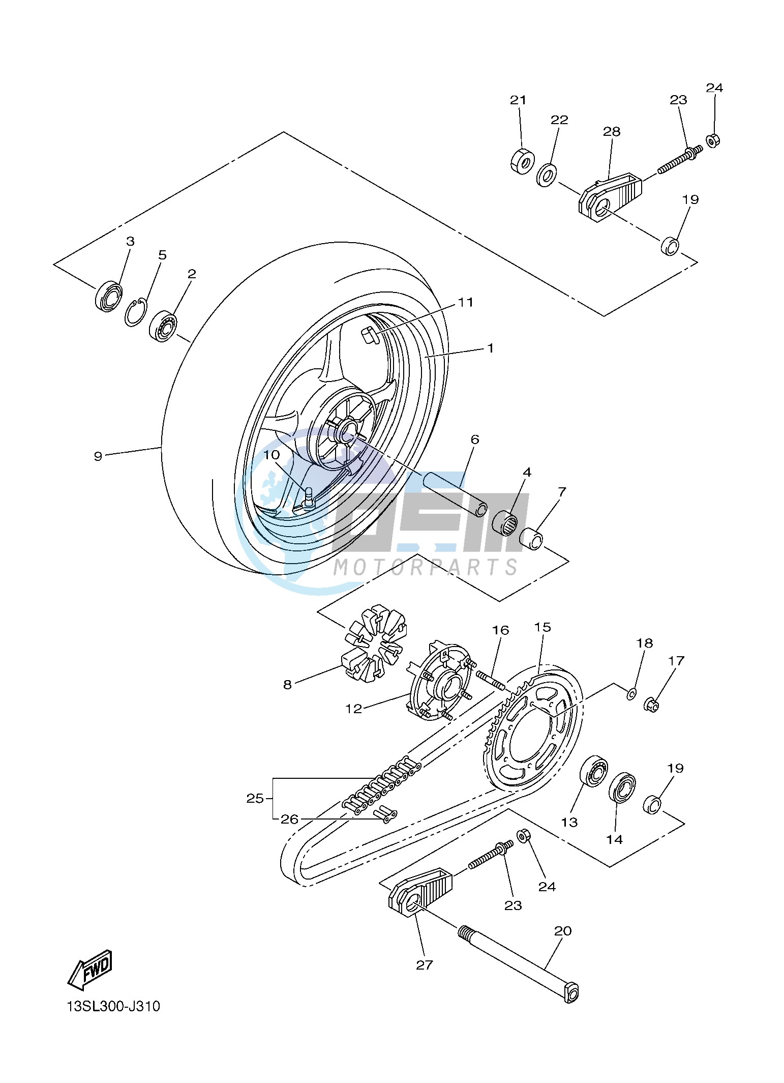 REAR WHEEL