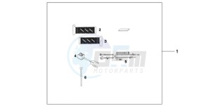 XL1000VA9 Ireland - (EK / ABS) drawing GRIP HEATER(12A)