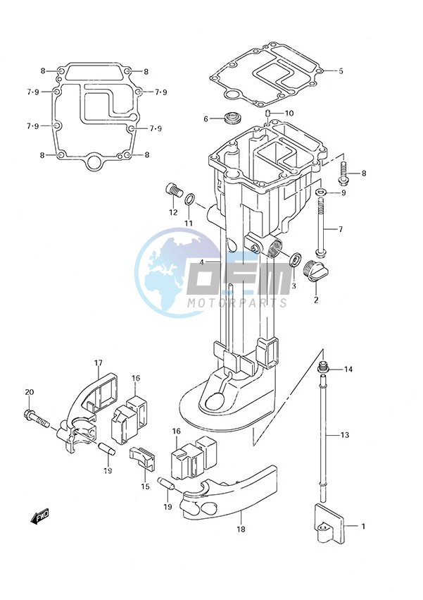 Drive Shaft Housing