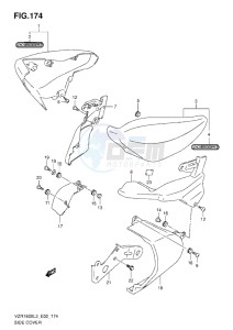 VZR 1800 Z drawing SIDE COVER Z L3