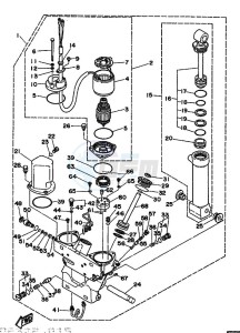 L200BETO drawing POWER-TILT-ASSEMBLY