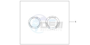 CB1000RA9 UK - (E / ABS MPH) drawing CRANKCASE RING