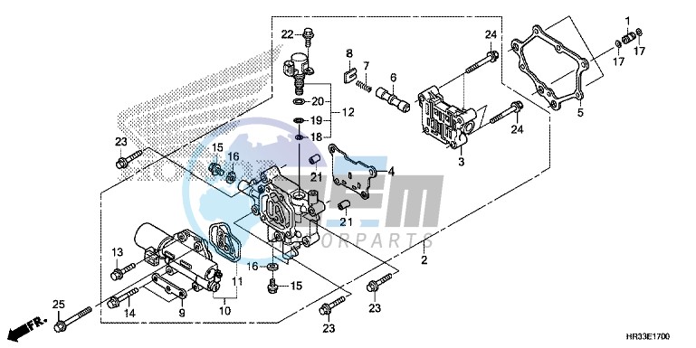 MAIN VALVE BODY