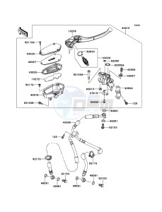 Z1000 ZR1000DDFA FR GB XX (EU ME A(FRICA) drawing Front Master Cylinder