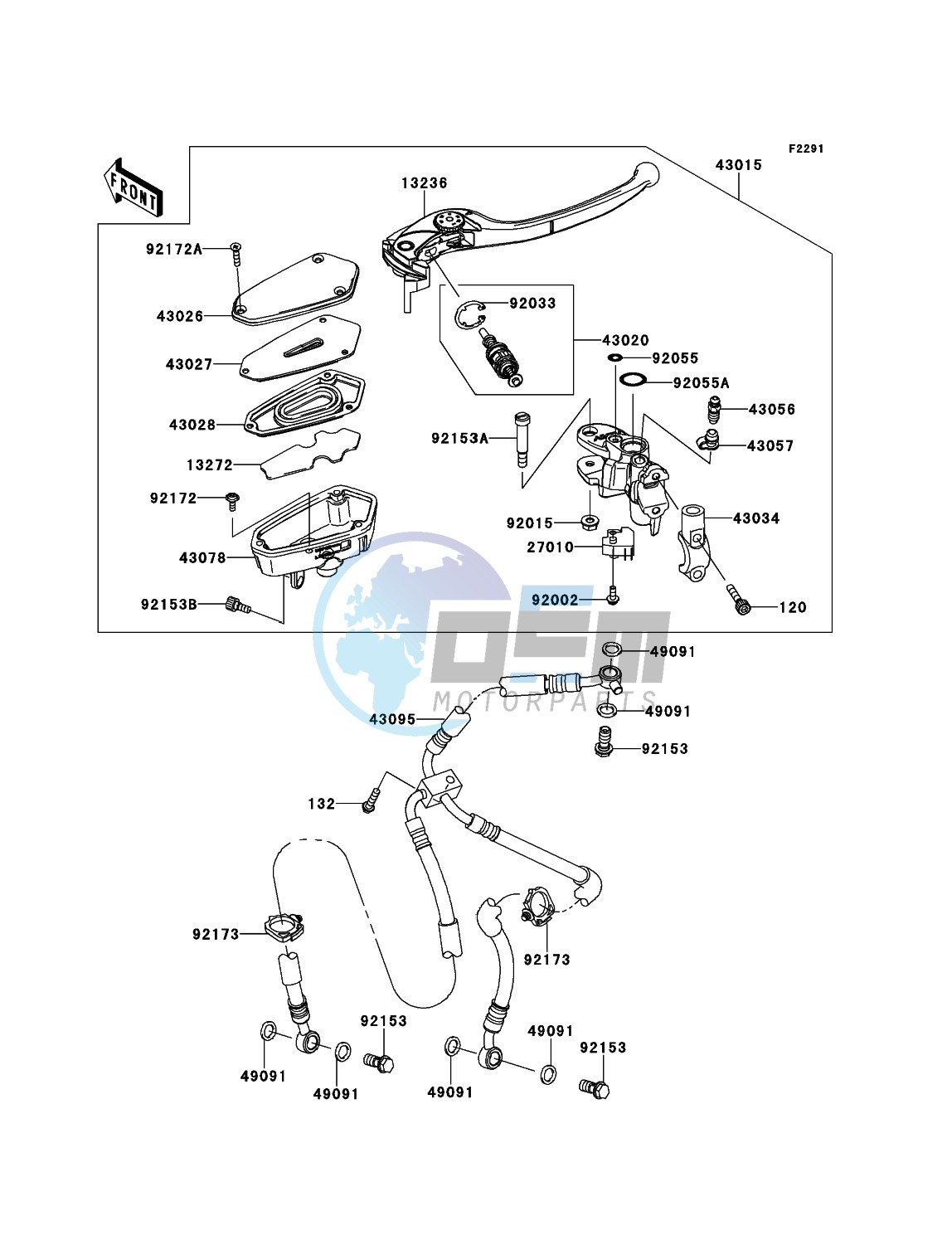 Front Master Cylinder