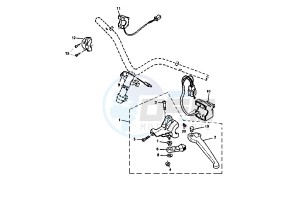 BW'S BUMP 50 drawing HANDLE SWITCH -LEVER