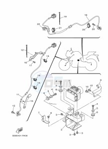 MT-03 MTN320-A (B9A8) drawing ELECTRICAL 3