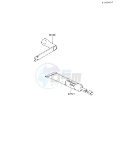 KX 80 N [BIG WHEEL] (N1) [BIG WHEEL] drawing OWNERS TOOLS