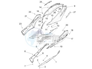 Fly 125 4t e3 (Vietnam) Vietnam drawing Side cover - Spoiler