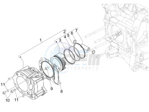 Liberty 125 4t ptt (I) Italy drawing Cylinder-piston-wrist pin unit