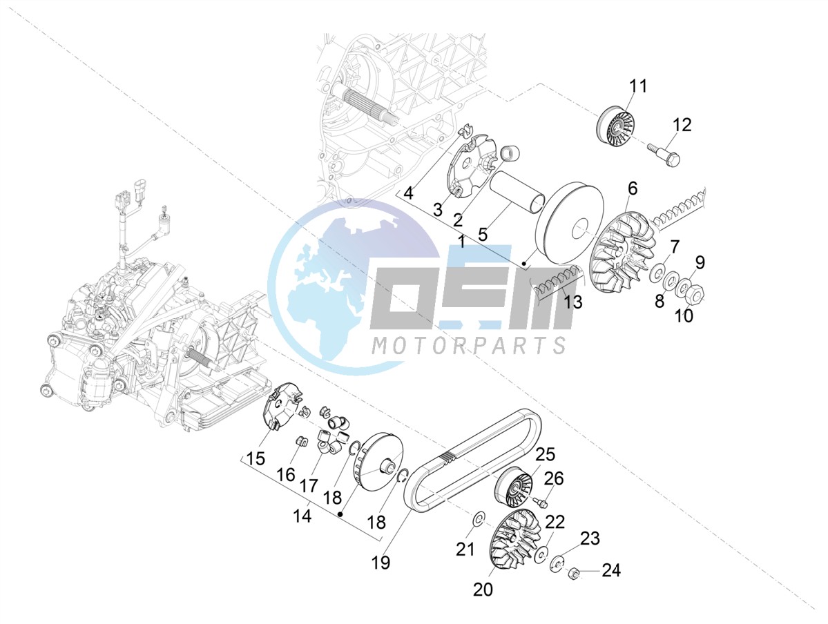 Driving pulley