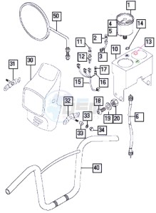 SPORT-R_K7 50 K7 drawing Speedometer