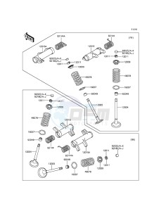 VULCAN 900 CLASSIC VN900BGFA GB XX (EU ME A(FRICA) drawing Valve(s)