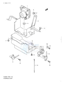 DL650 ABS V-STROM EU-UK drawing HYDRAULIC UNIT