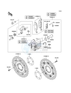 ER-6N ER650C9F GB XX (EU ME A(FRICA) drawing Front Brake