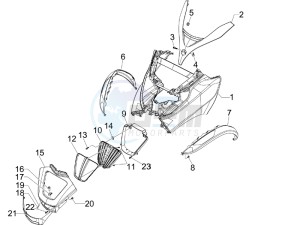 MP3 300 ie lt MP3 300 ie lt Sport drawing Front shield