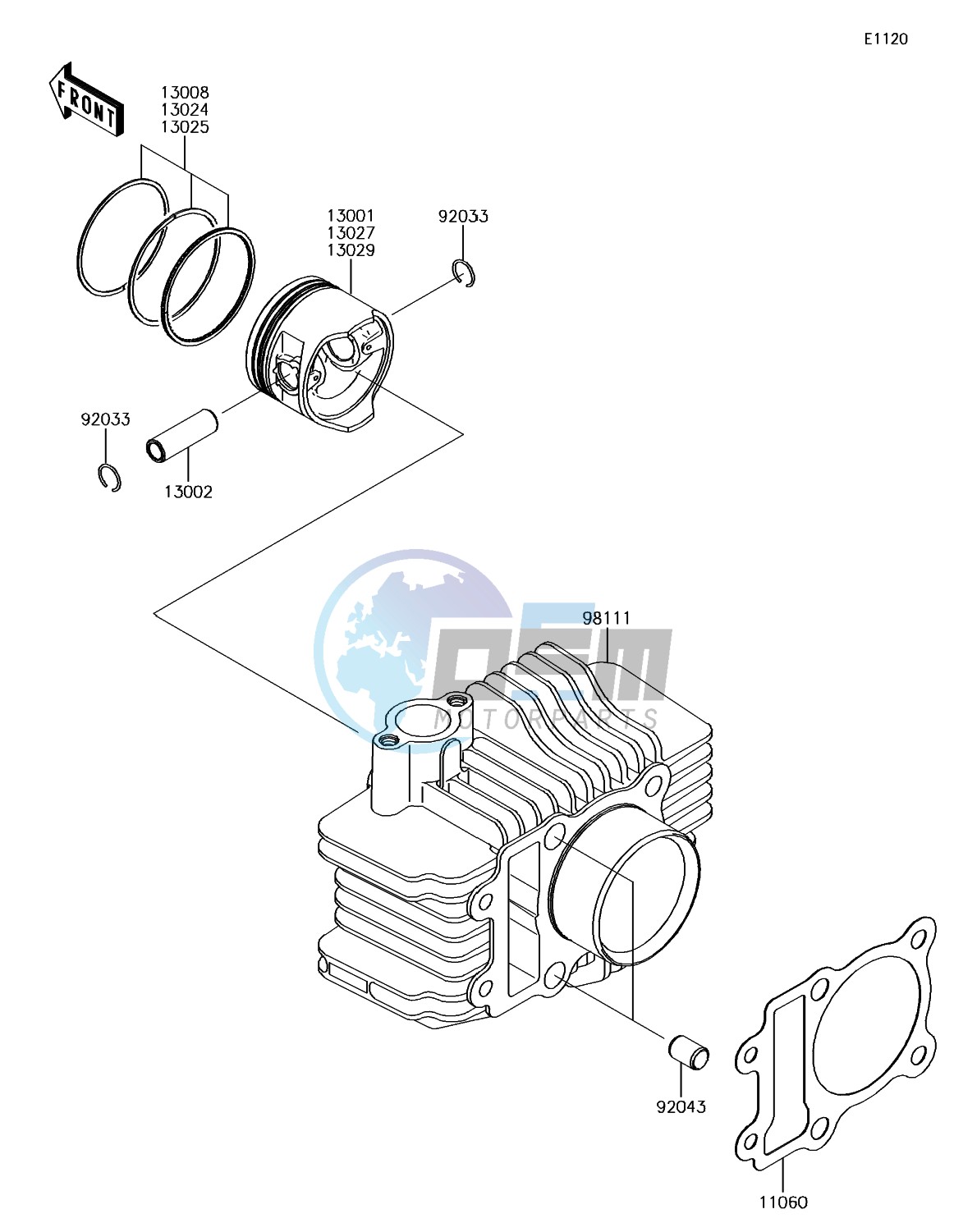 Cylinder/Piston(s)