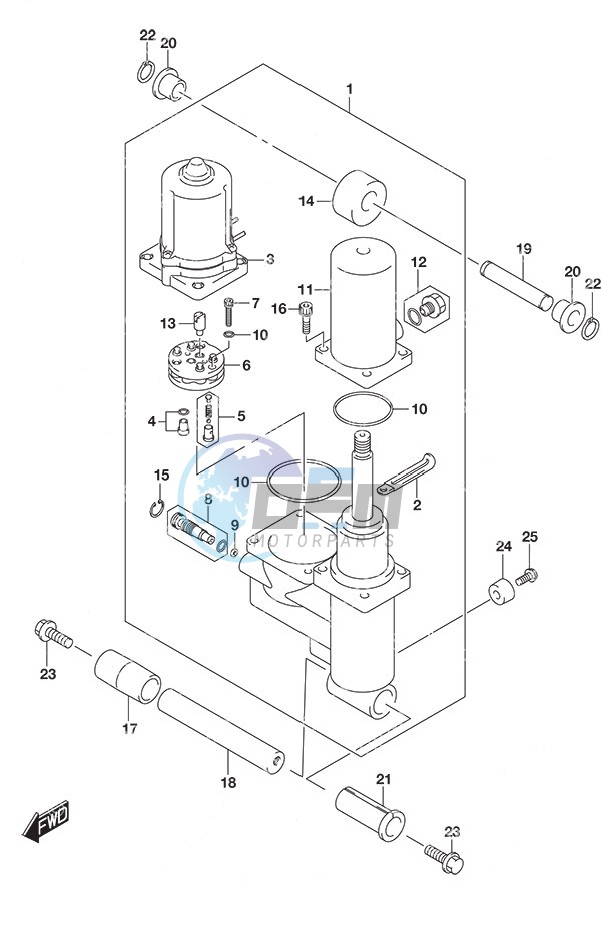 Trim Cylinder High Thrust