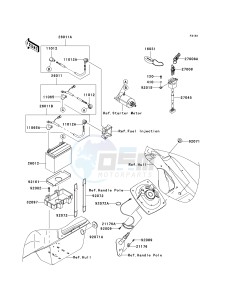 JT 1500 G [ULTRA LX] (G9F) G9F drawing ELECTRICAL EQUIPMENT