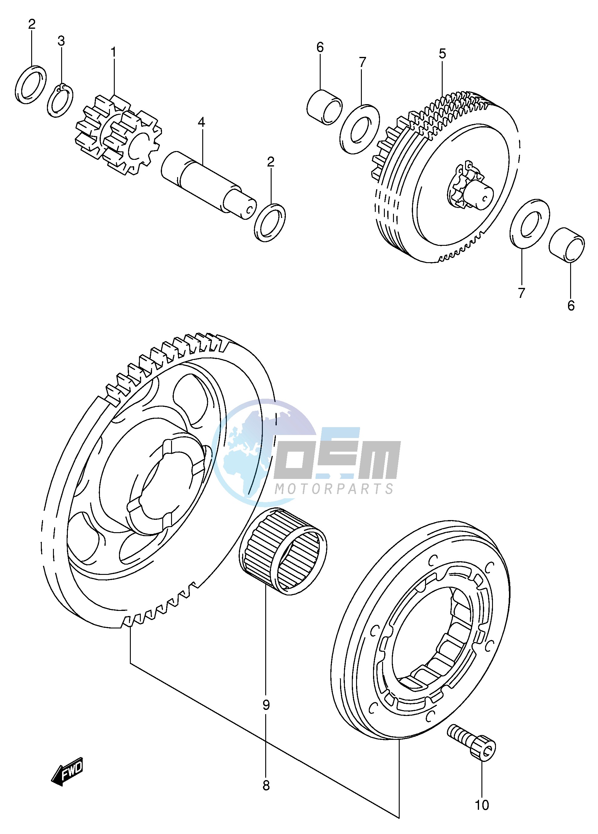 STARTER CLUTCH