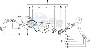 NRG 50 power DT (UK) UK drawing Secondairy air box