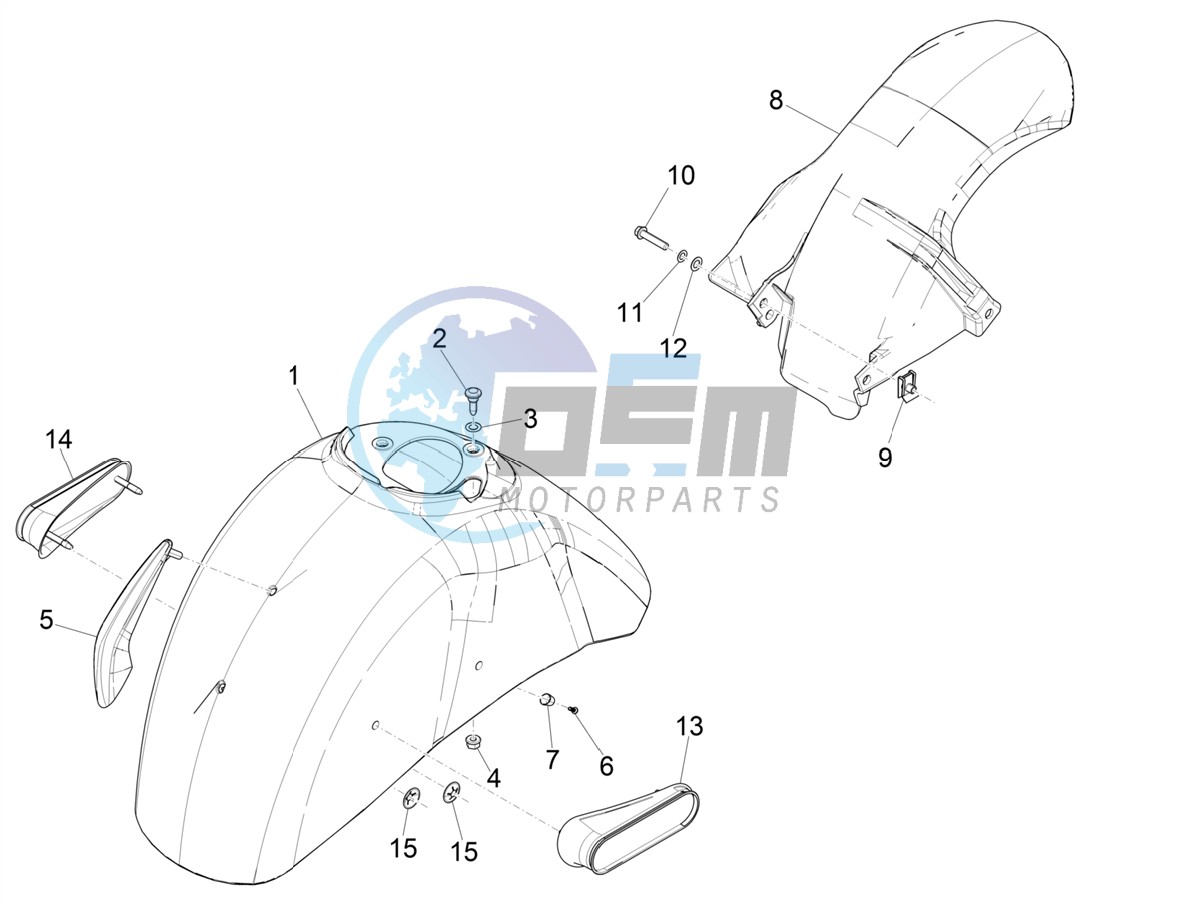 Wheel housing - Mudguard