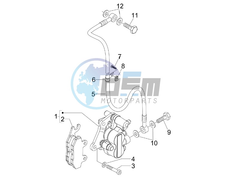 Brakes hose  - Calipers