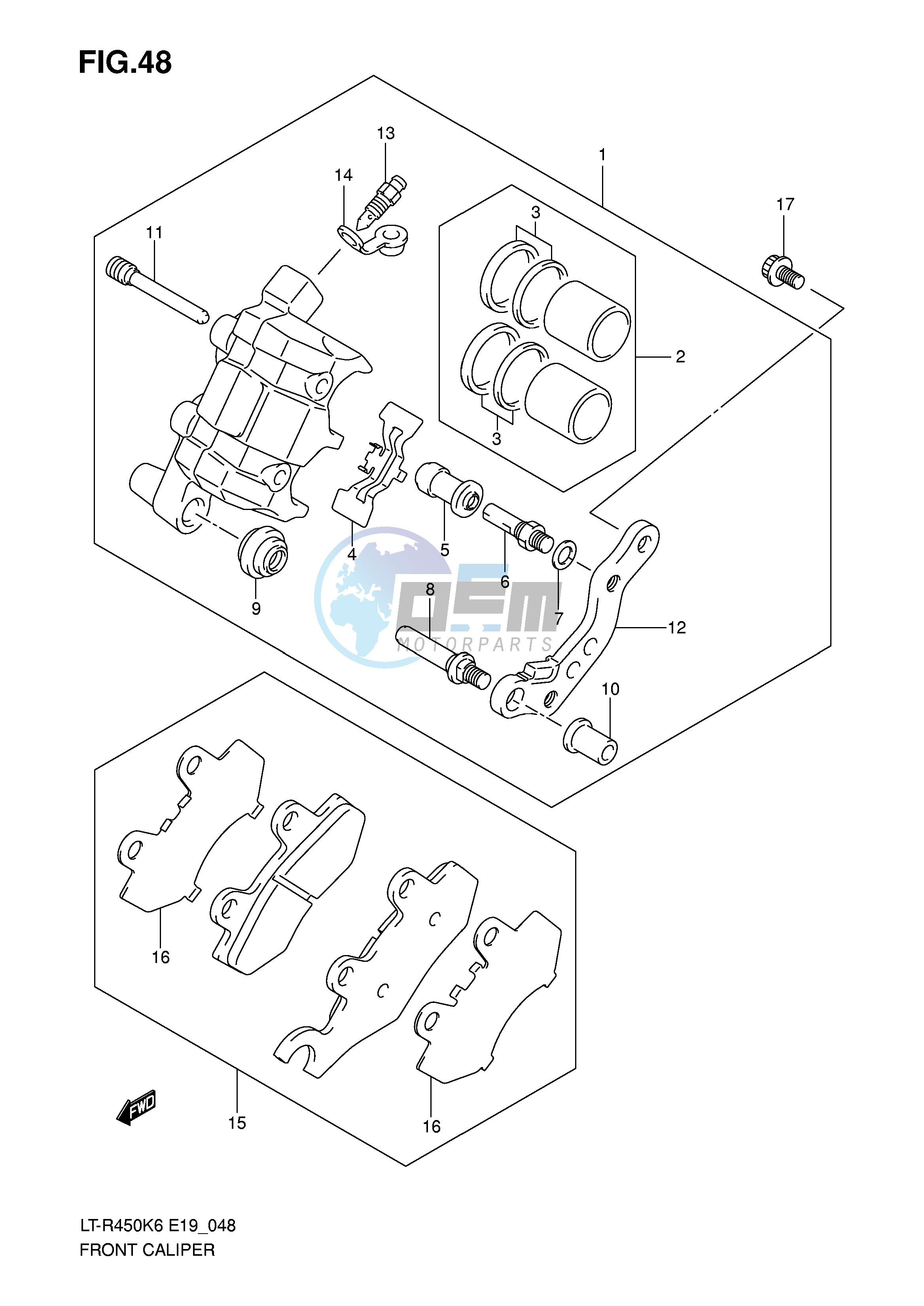 FRONT CALIPER