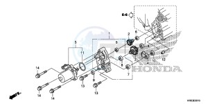 TRX500FA5G TRX500FA Europe Direct - (ED) drawing CONTROL MOTOR