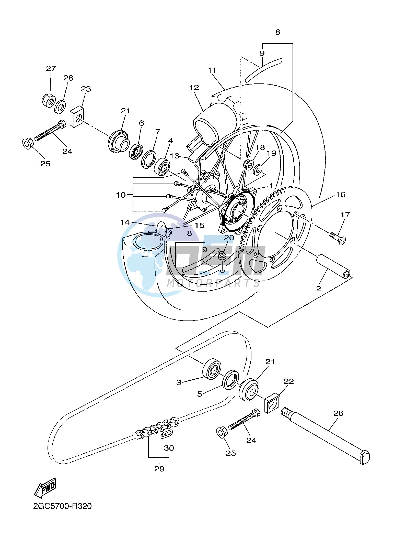 REAR WHEEL