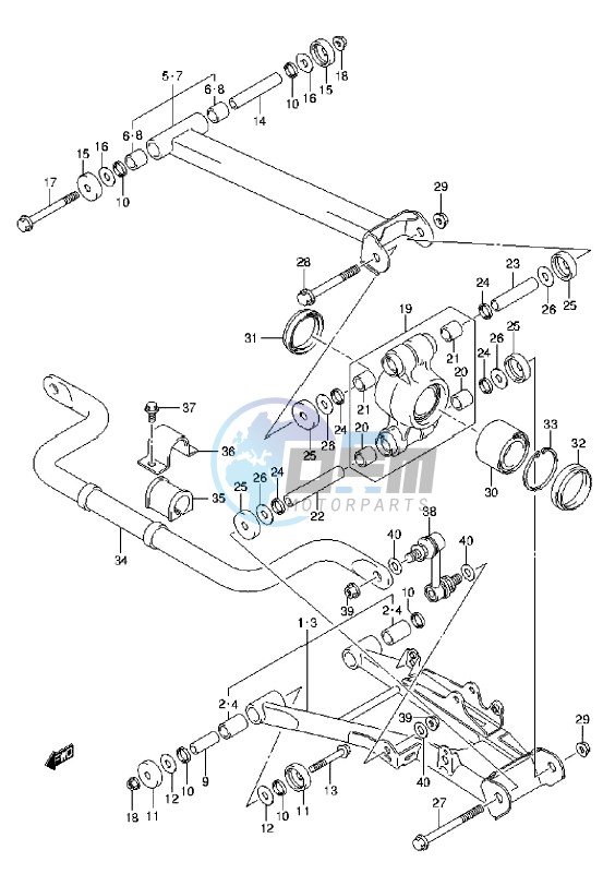 REAR SUSPENSION ARM