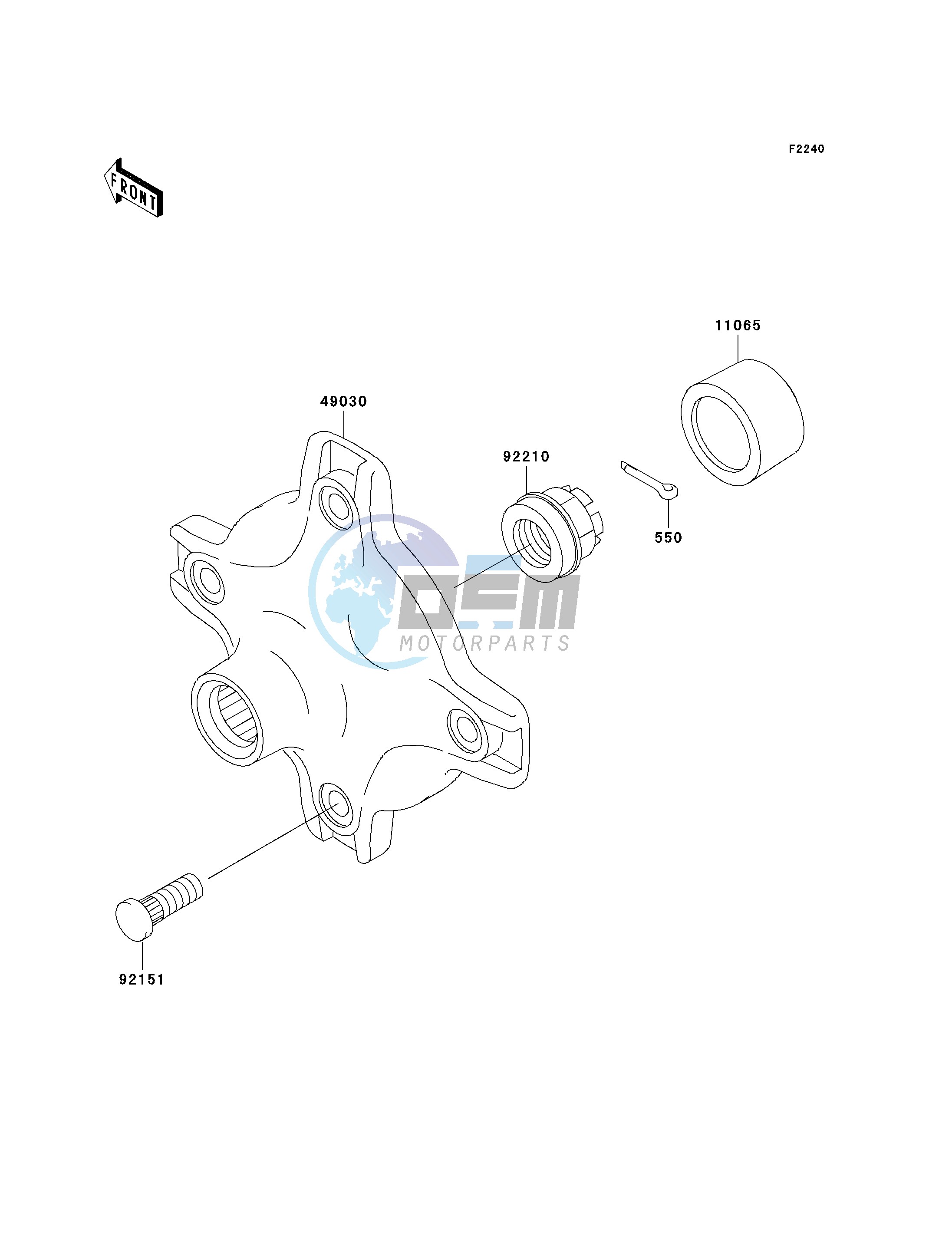 REAR HUB