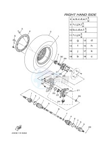 YXZ1000ETS YXZ10YESH YXZ1000R EPS SS SPECIAL EDITION (B57J) drawing FRONT WHEEL 2