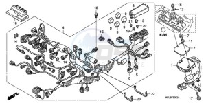 CBR1000RA9 KO / ABS HRC MME drawing WIRE HARNESS (CBR1000RA)