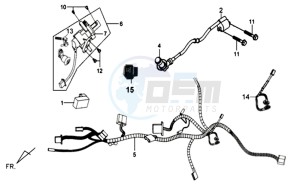 MIO 100 drawing CDI - WIRING HARNASS / IGNITION LOCK