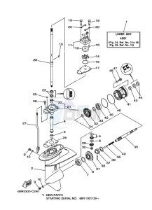 FT9-9DEL drawing LOWER-CASING-x-DRIVE-1