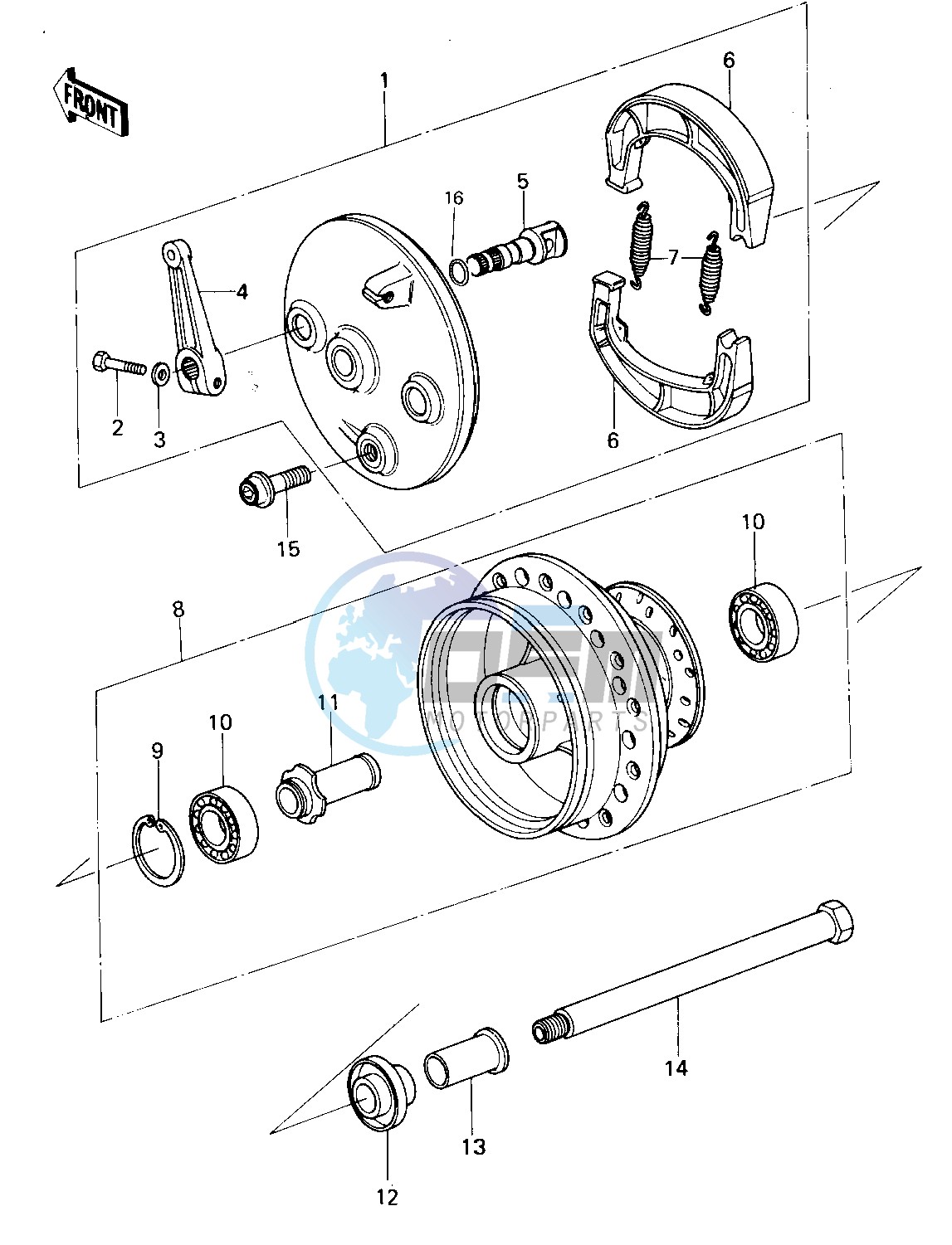 FRONT HUB_BRAKE