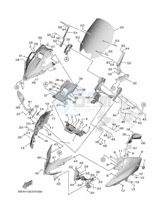 XP560D  (BBW3) drawing LEG SHIELD