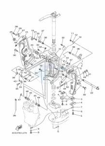 F225FETU drawing FRONT-FAIRING-BRACKET