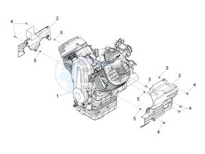 Audace 1400 USA-CND 1380 drawing Engine-Completing part-Lever