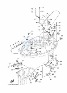 F350AETU drawing BOTTOM-COVER-2