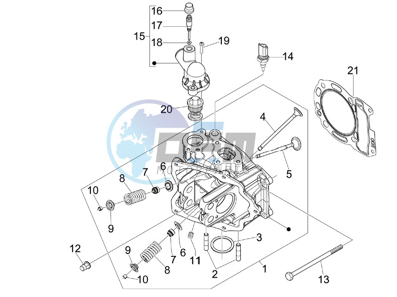 Head unit - Valve