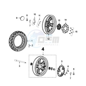 FIGHT 4 50 2T PURE drawing WHEELS