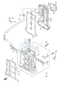 DF 40A drawing Cylinder Head